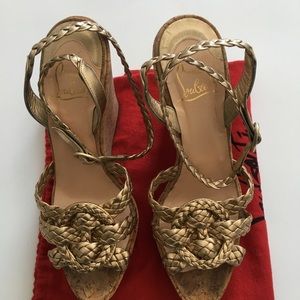 Christian Louboutin Marilou Nappa Light gold